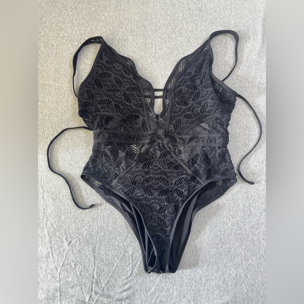 BECCA Black Lace Swimsuit | XL